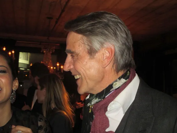 Jeremy Irons on his director: "Matt was very passionate to make it "